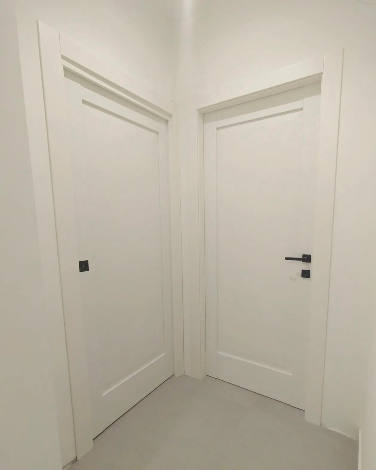 Porte interne laccate bianche